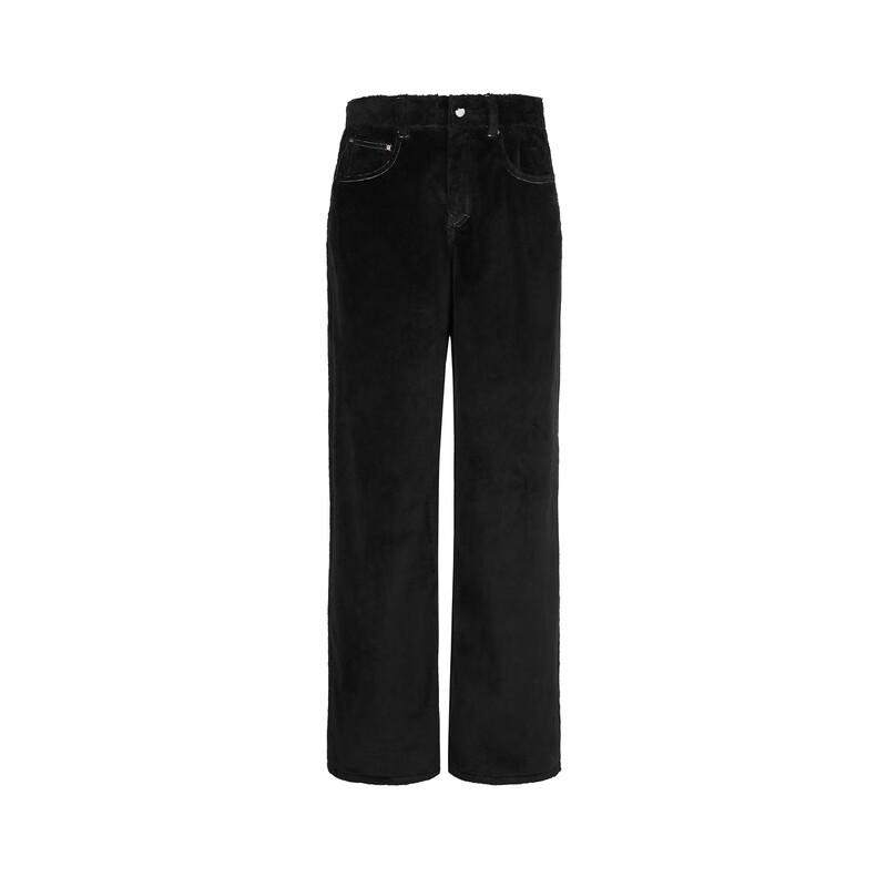 JNBY 2023 Winter Cotton Loose Wide-Leg Casual Pants