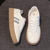 Leder Deutsche Trainingsschuhe Damen 2025 Herbst neue vielseitige flache weiße Schuhe Kinder Einzelschuhe lässige Sport-Board-Schuhe