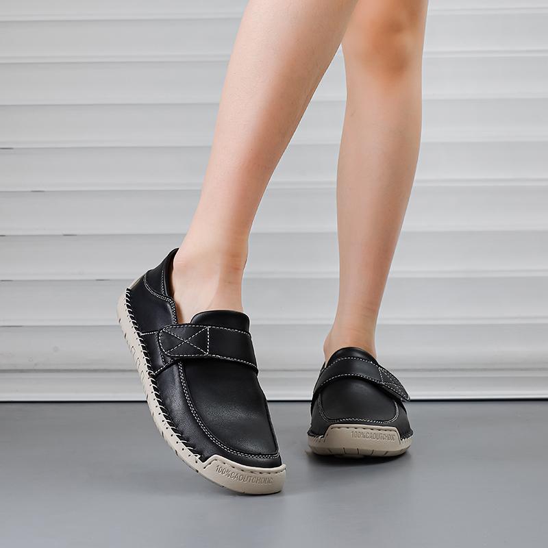 Women's Loafers Summer Pink Moccasins Casual Wide Head Purple Walking Shoes Plus Size