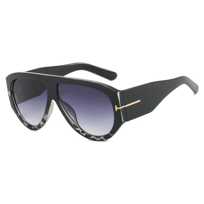 Fashion Big Frame Pilot Sunglasses Women Oversized Stylish Summer Driving Shades UV Protection