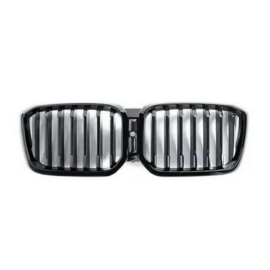 BMW X3 G01 LCI Front Bumper Grille In Glossy Black with Perforations - Model 51135A1AC56