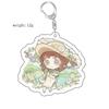 Identity V Anime KeyChain Apollo Joseph Desaulniers Grace Margaretha Zelle Men Key Chain for Women Acrylic Keyring Pendant Gifts