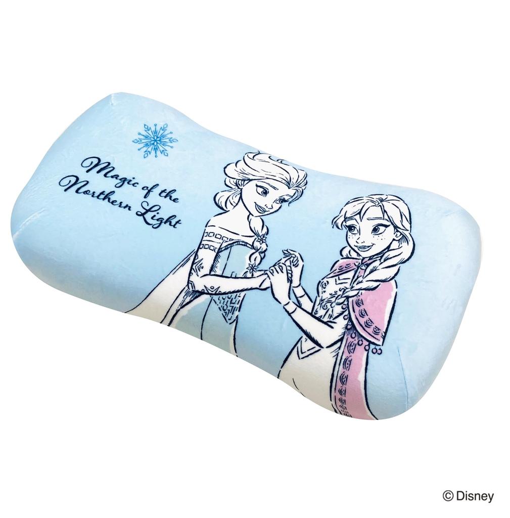 MORIPiLO Morishita Memory Foam Pillow Disney Frozen 15x31cm Waist Rest Back Support Stuffed Toy Cushion Disney Princess Character Goods Blue 4621335