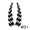 2PCS Universal Racing Stickers Vehicle Car Decals Wheel Eyebrow Checkered Flags Safety Reflector Vinyl Stickers Prevention Decor