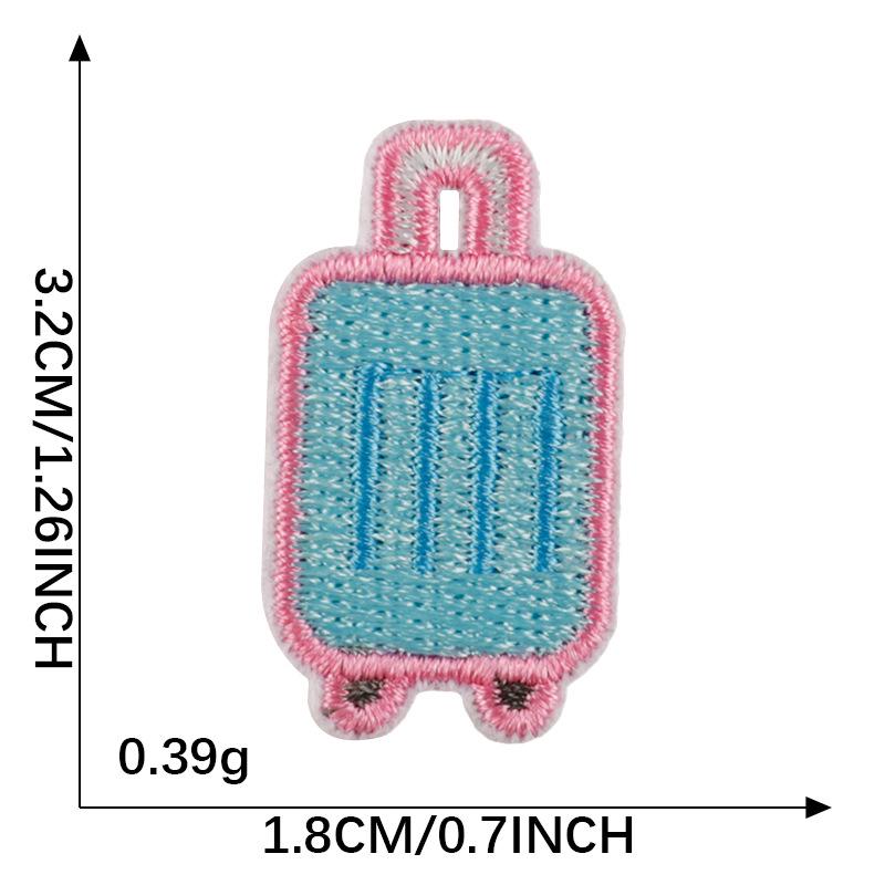 Cartoon Animal & Fruit Embroidered Patch for DIY Accessories and Handbooks