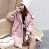 Padded Clothes Women's Medium and Long Hooded Loose Thickened Padded Jacket Large Size Padded Jacket Winter Coat