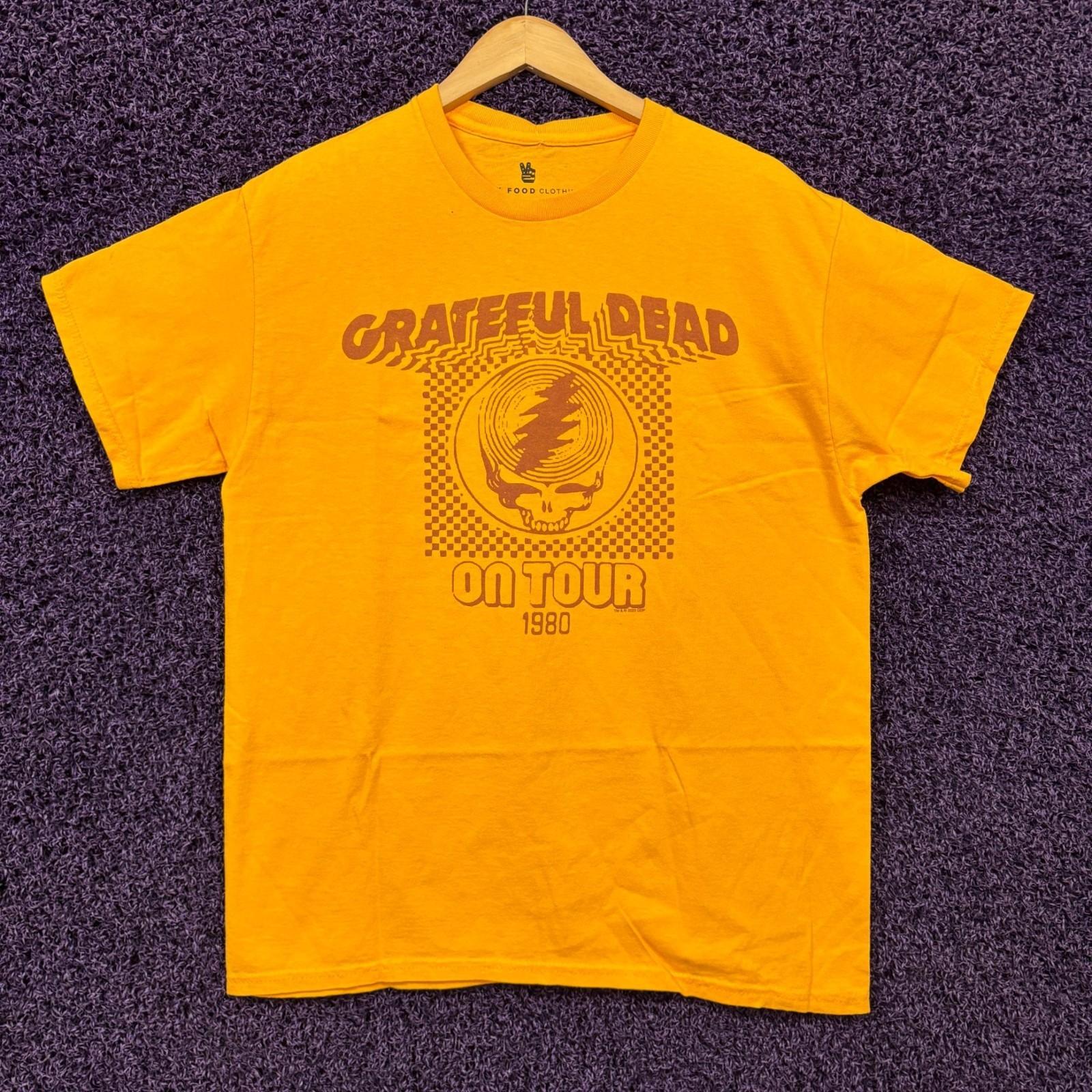 Grateful Dead 1980 Tour Steal Your Face Jam Band T-Shirt M M