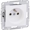 Single Socket 2P+E - SCHNEIDER - Asfora - White - Indoor - Ready To Install