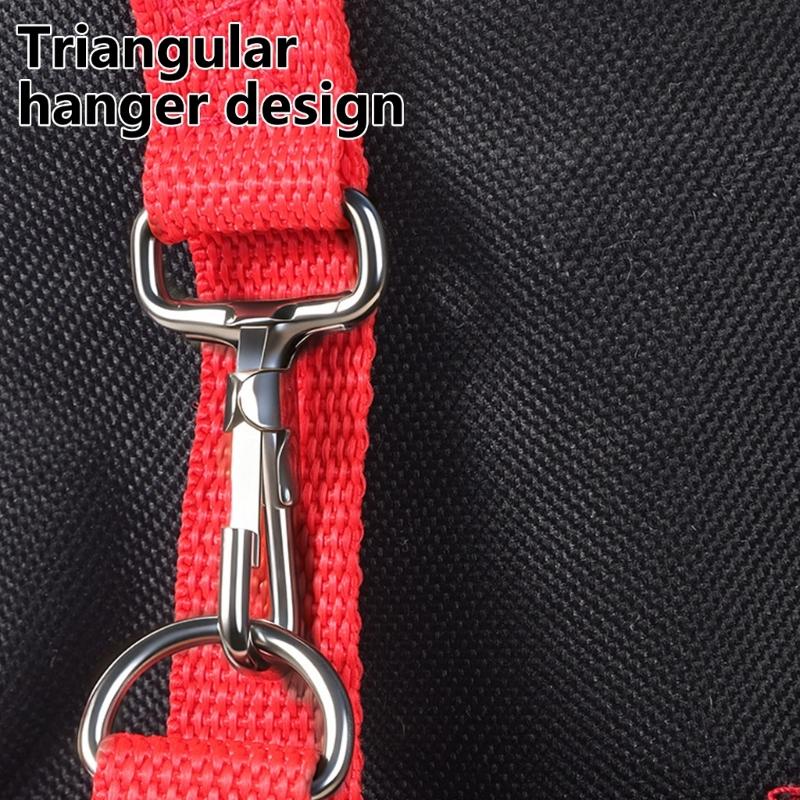 Heavy Duty Tool Bag Pouch With Multiple Pockets For Easy Organization And Large Capacity Storage Of Hardware Accessories