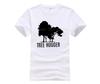 Men's Fun Casual Print T Shirt Tree Hugger Women Yong Cotton T-shirt Printed Men's T Shirt Shor