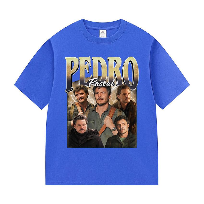 90s Pedro Pascal Vintage Graphic T Shirt Unisexs Women Harajuku Fashion Summer Tshirt Casual Cotton Oversized Tshirt Streetwear