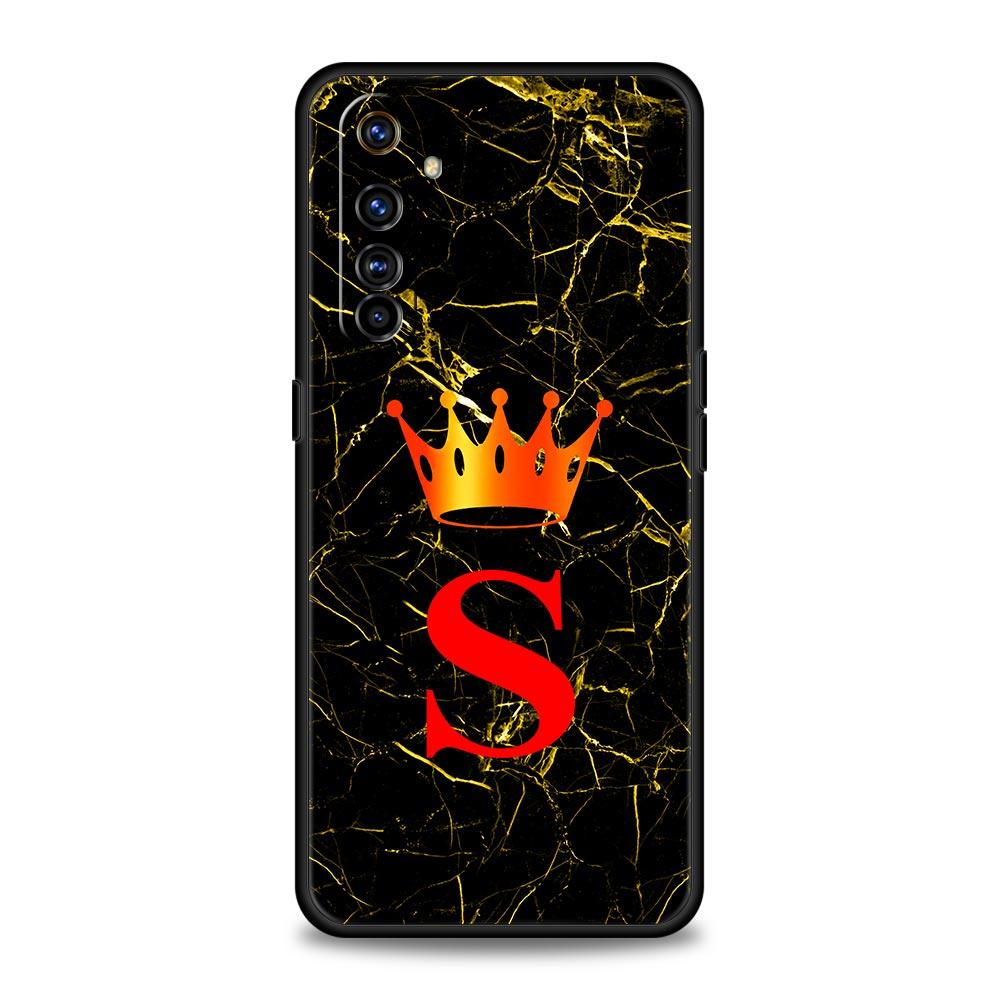 

Marble Letter Soft TPU For Realme 13 12 11 10 9 Pro Plus GT3 GT2 C21 C25 C35 C53 C55 C67 Pro 5G Phone Case Cover Fundas Capa Bag Realme 9 5G