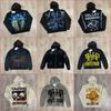 Hooded Sweatshirt Couple Loose Fit Cotton Zip Up Cardigan Casual Streetwear Teens