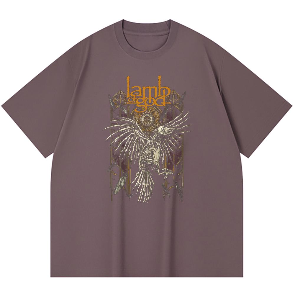 230 g/m² 100% Baumwolle Heavy Metal T-Shirt Rockband Beliebte Musik Druck Unisex Schweres Baumwoll-T-Shirt