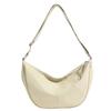 Large capacity bag women's winter new fashion simple shoulder messenger bag commuter casual dumpling bag