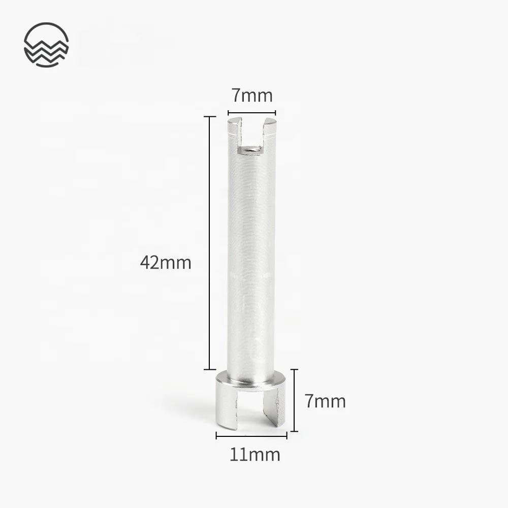 2048709958 Car Radio Knob Command Controller Repair Kit for Mercedes Benz W204 X204 W212 W218 Console Silver 1728701258