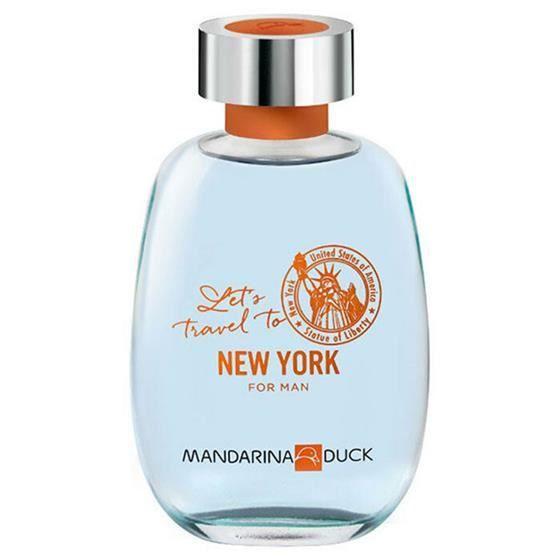 Eau de Toilette - Mandarina Duck - Let's Travel To New York Man - 100ml - Homme - Concentration: Eau de toilette