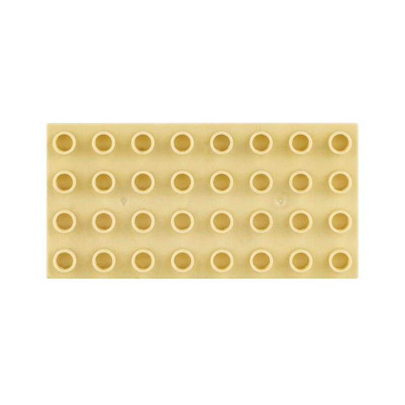 

4x8 Dots Building Block Set BasePlates for Big Size Block Bricks Plate Assembly Brick Base Plate Compatible with Duplo Block Bricks