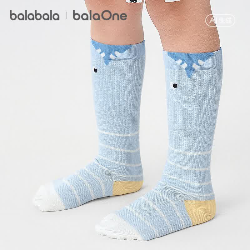 Balabala Baby Summer Mesh Anti-Mosquito Long Socks 3-Pack