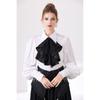 Multilayer Faux Collar Decorative Collar Lace Trim Drape Design Neckpiece Costume Accessory for Daily and Evening Party