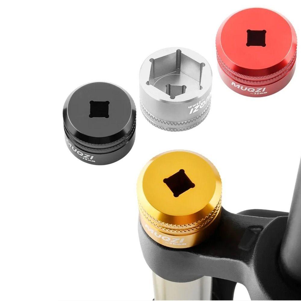 26/28/32mm Fork Top Cap Tool Aluminum Alloy Bike Flat Socket Tool New Fox Fork Suspension