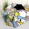 1pc Keroppi & Friends Automatic Folding Umbrella - Portable 3-Fold Design, 8-Bone Iron Frame Outdoor Umbrella, Perfect Gift for Fans, Travelers, Daily