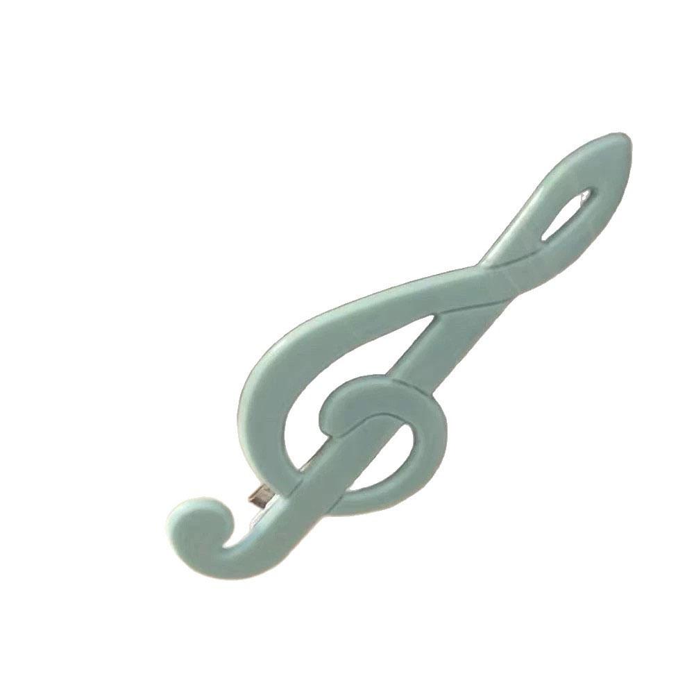 

Музыкальный символ Аксессуары для волос Винтажный Милый Заколка для волос Циановый Свежий Заколка Новый Смысл Нишевой Моды и Искусства 2025