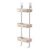 1/2/ Toilet Shelf Bathroom Storage rack -mounted Shower Shampoo Tissue Towels Holder