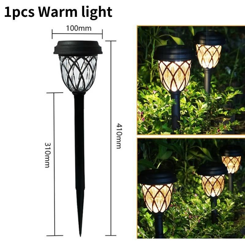 Stylish Solar-powered Led Garden Lights For Elegant Outdoor Lawn And Patio Decor