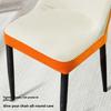 Stretchable Chair Covers Set Universal for All Seasons with Backrest Solid Color Dining Table Seat Cushions