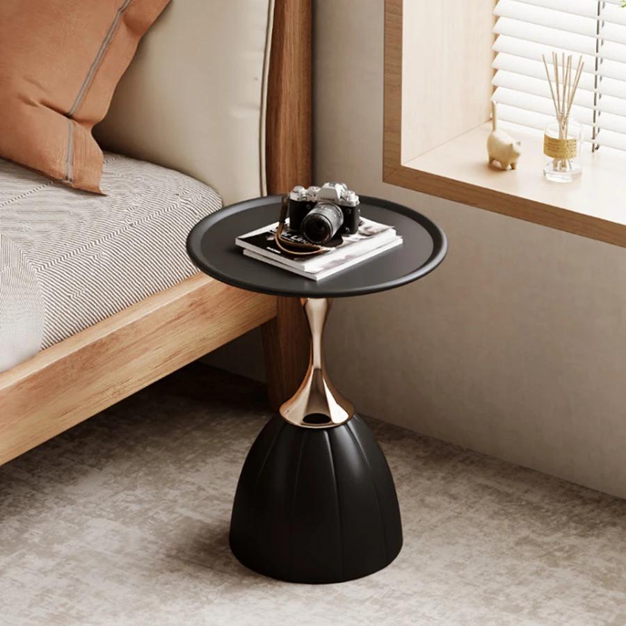 Nordic Ironwork Coffee Table Living Room Sofa Side Table Bedroom Bedside Table Storage Rack Living Room Home Decoration