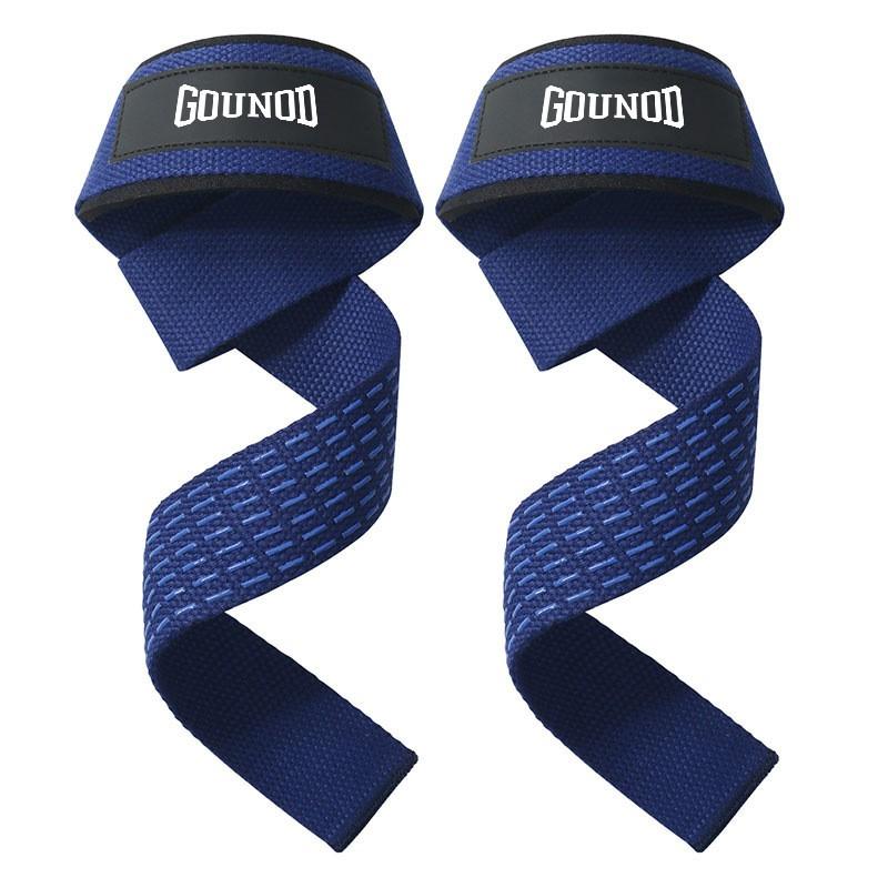 Fitness Wrist Support Strap With Non-Slip Silicone Grip Deadlift Pull-Up Weightlifting Training