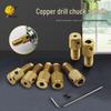 Copper Self-Tightening Drill Chuck Spindle for M8/M7 - Multi-Purpose DIY Mini Electric Drill and Grinder Accessory