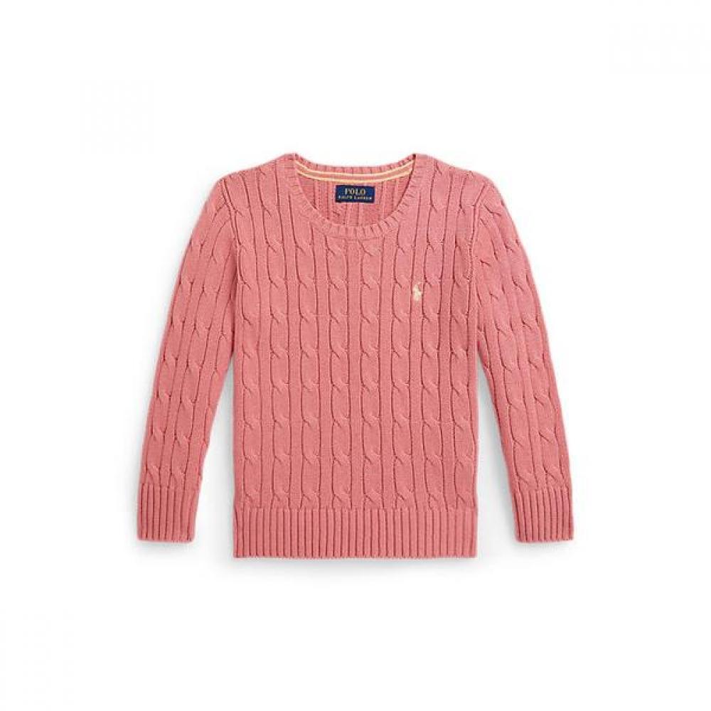 Polo Ralph Lauren Boys 2 7 Cable Knit Cotton Sweater 2