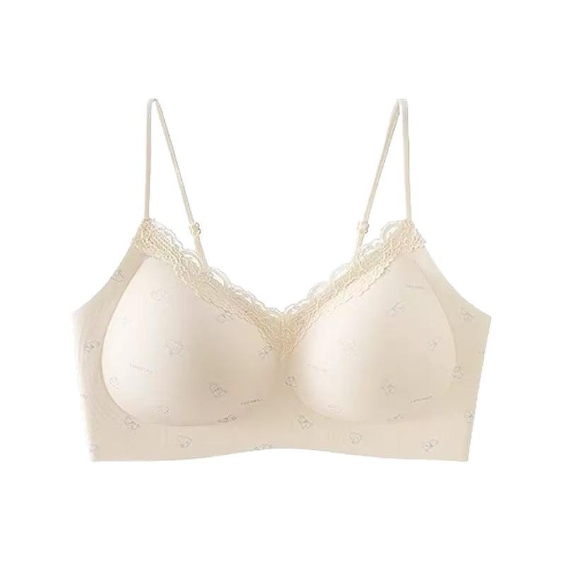 No steel ring sweet first love girl seamless breast anti-sagging bra cover