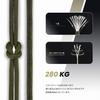 Abma Cord Paracord 4mm 30m Tent Rope Guy Rope 280kg Load Capacity Fixing Rope Survival Outdoor Accessory Making Army Green 9-core -