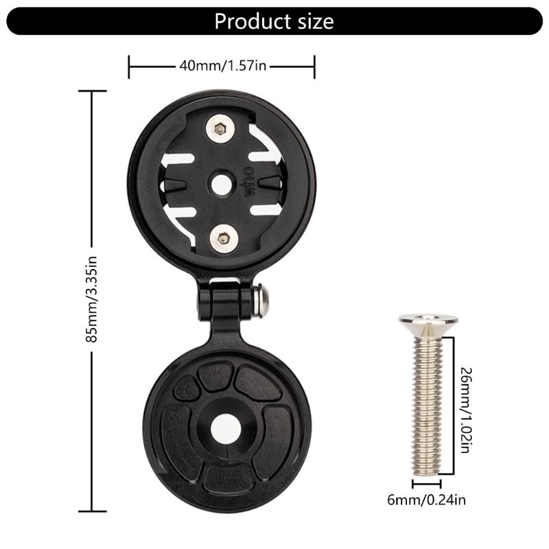 Adjustable Mount for Cycling Computer Mount Mountain Bicycles Computer Extended Mount Bicycles Computer Extension Holder