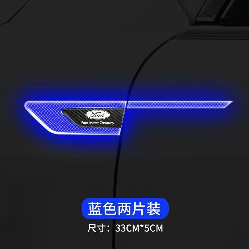 Car Reflective Warning Sticker Safety Decal For Ford Focus j204 Fiesta Mustang Ranger Kuga Explorer Escape EcoSport Puma F150 etcj