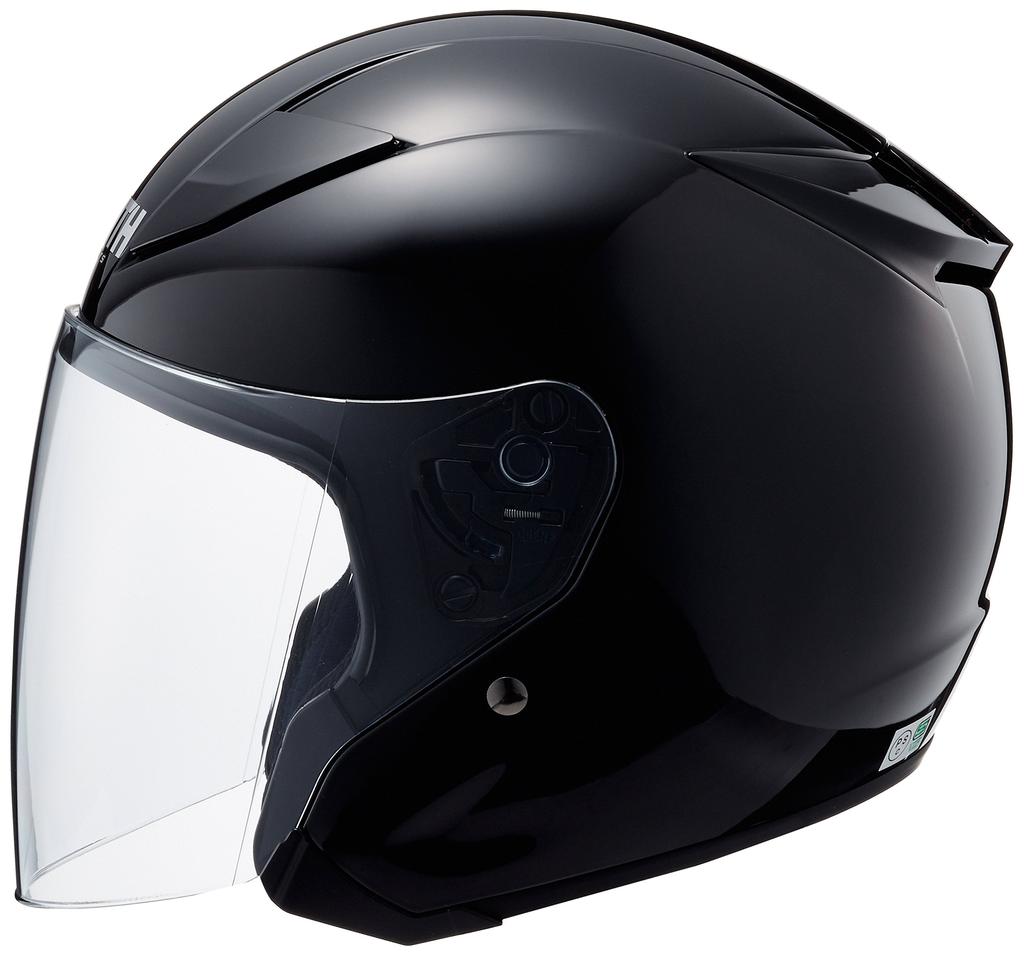 Motocyklová helma Yamaha Jet ZENITH Kovově černá Velikost XXL YJ-20 (62-63 cm) 90791-23443