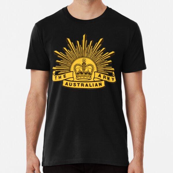 Australian Army Symbol TShirt Made in Australia Unisex T-Shirt XXXXL