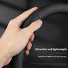 For Volvo XC60 XC40 XC90 S60 S90 V60 V90 EX30 EX90 EC40 Breathable Leather Steering Wheel Cover Ultra-thin Anti-slip Accessories