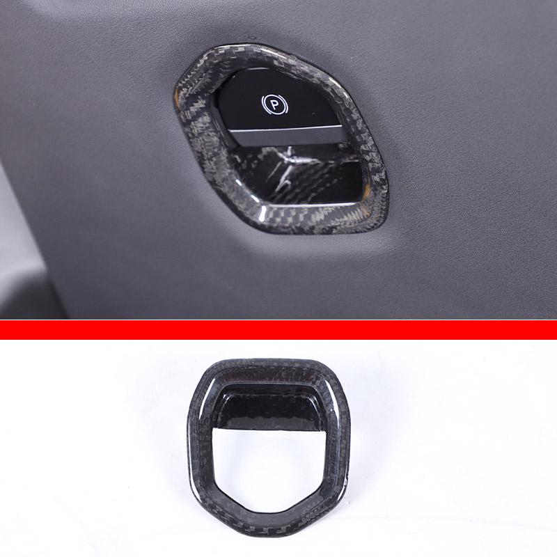

For Lotus EMIRA 2026-2026 Real carbon fiber Car steering wheels Console Gear Shift Panel Cover Trim Sticker Car Accessories