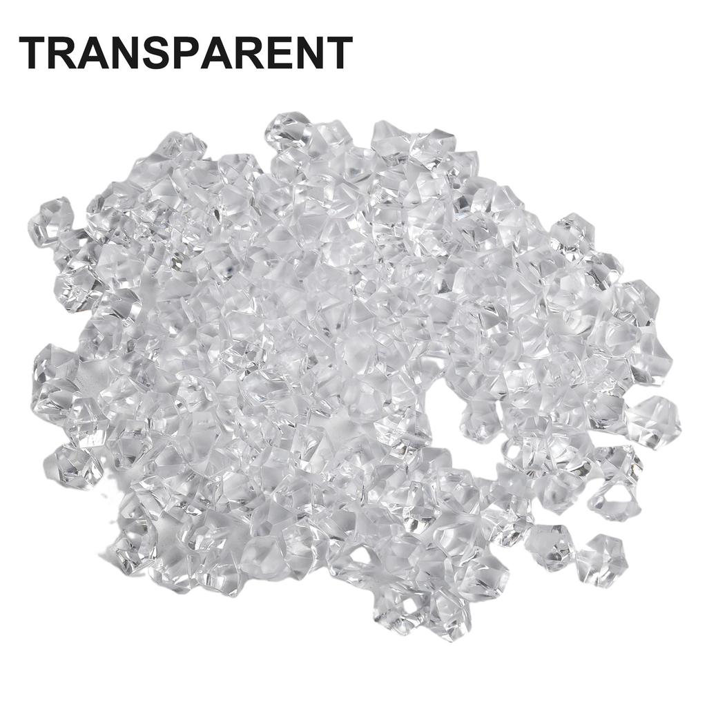 Assorted Color Acrylic Gem Stone Ice Rocks for Enchanting Jewelry 150pcs