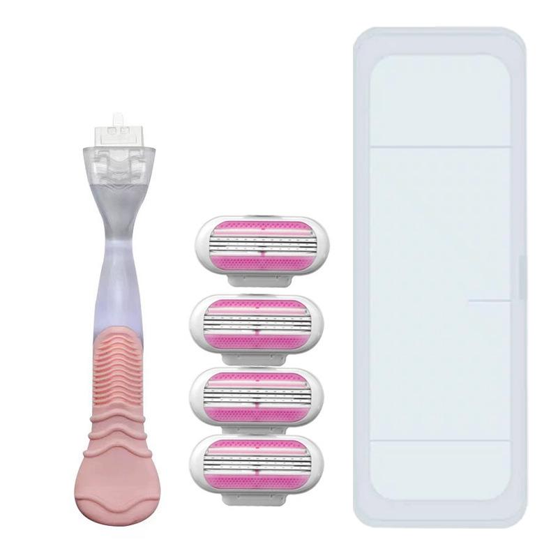 Women's Triple-Blade Underarm Razor with Replaceable Head