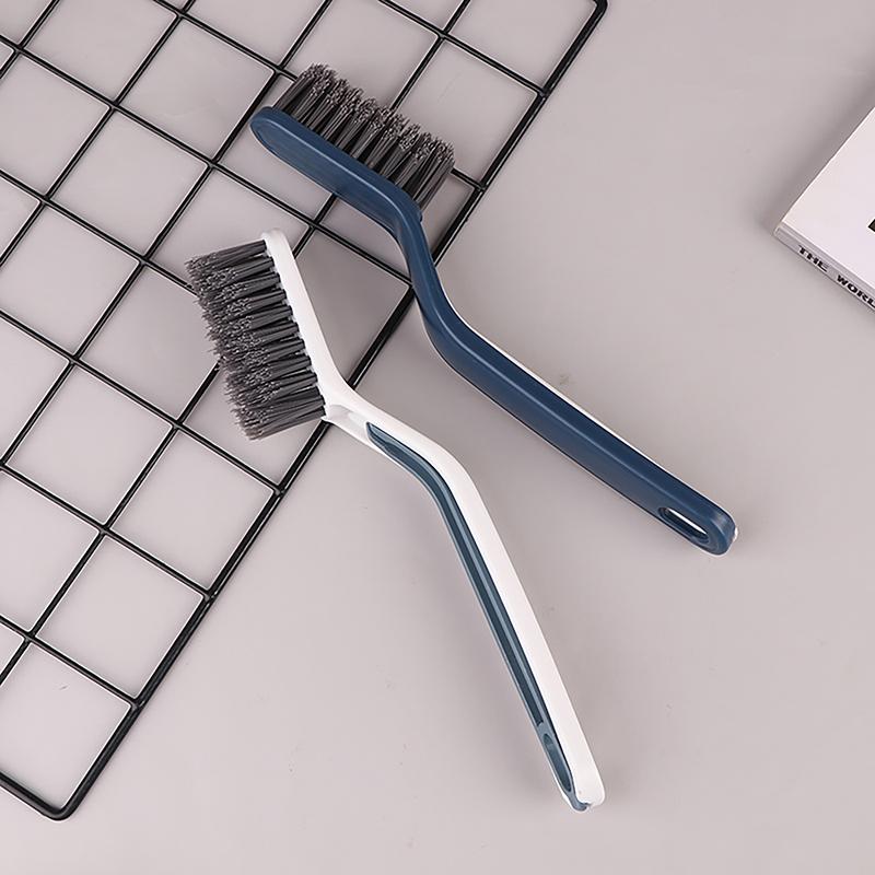 2-In-1Multipurpose Bathroom Tile Floor Gap Cleaning Brush Window Groove Brush Convenient Household Corner Cleaning Tools