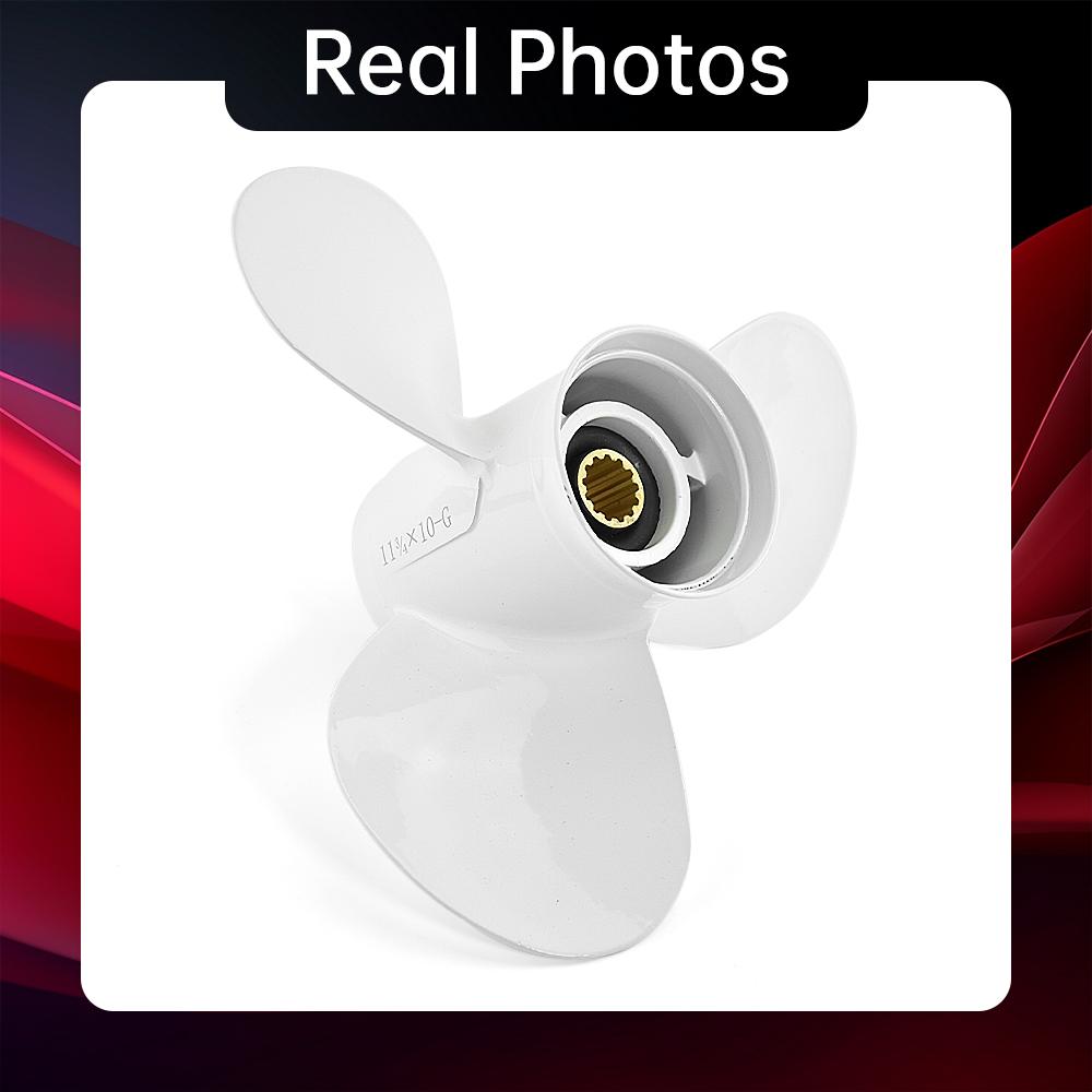 Captain Propeller 9 7/8 X 10 1/2 - Alu-Propeller Für Yamaha Außenbordmotor 20-30PS