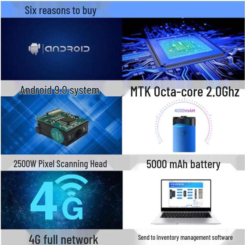 Runshan Android Handheld PDA for Inventory & Logistics