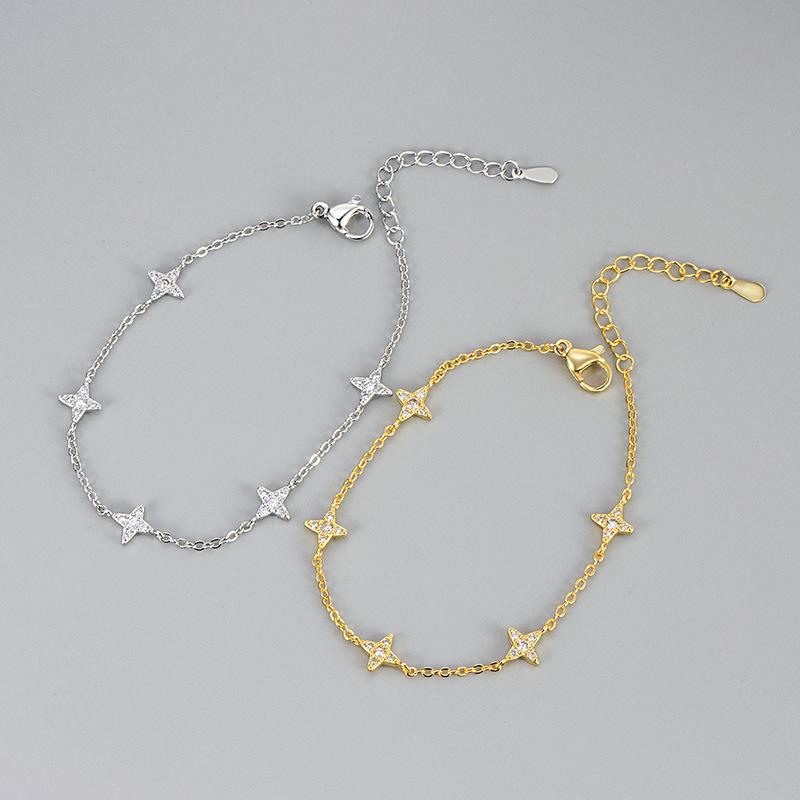 Exquisite Starburst Bracelet For Women Light Luxury Niche Design Elegant Daily Wear Versatile High End Jewelry Accessory