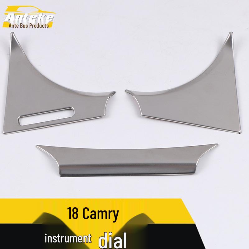 2018 Camry Stainless Steel Dashboard Decoration Patch