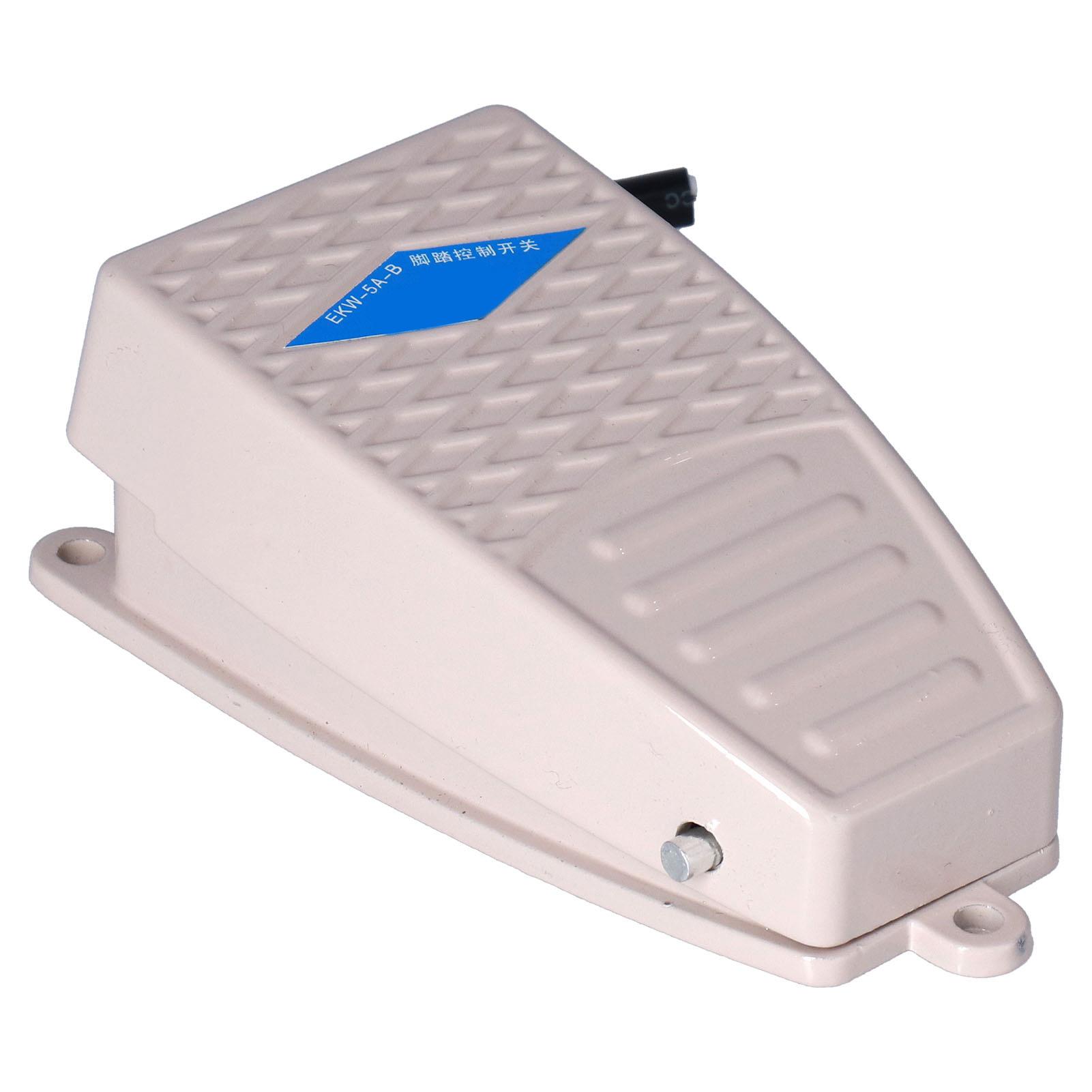 

BERM Pedal Switch Non Slip Aluminum Alloy Foot Operated Pedal Controller AC380V DC220V